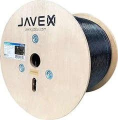 JAVEX CAT6 Ourdoor UL CMX [23AWG Solid Bare Copper] 1000 FT, 600MHz, ETL List…
