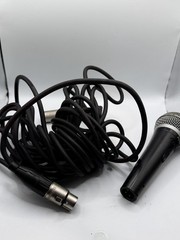 Shure PG58 Wired Dynamic Microphone with XLR Cable Used