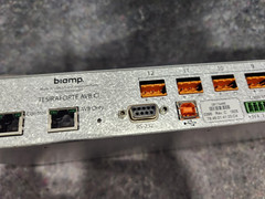 Biamp Tesira Forte AVB CI Digital Audio Signal Processor 12 In/8 Out Ver5.1 RevC