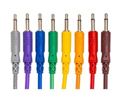 Hosa CMM-890 Eurorack Patch Cables 8-pack – 3 foot (Assorted Colors)