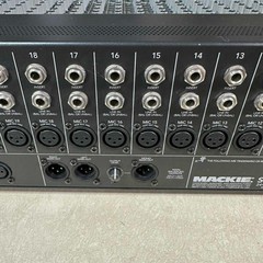 Mackie SR24.4 VLZ Pro 24 Channel Mixing Console Vintage Analog Tested 51126