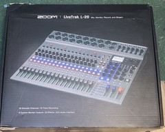 Zoom LiveTrak L-20 20-Channel Digital Mixer & Recorder – Excellent Condition