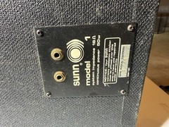 SUNN Model 1 – PA SPEAKER Cabinets RARE 4×12 Pair Mint 1970s – Must See!