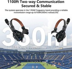 Hollyland Solidcom C1 Pro 3S Full-Duplex Wireless Intercom System Kit 3-Person
