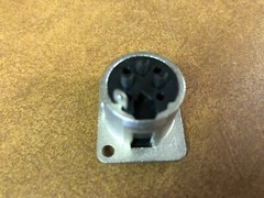 (5) Pro Co / Neutrik NC3MDL-1 3 pole male receptacle