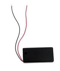 20pc 9V Battery Plastic Holder Cassette + On-Off Switch SBH-9VAS Wire Lead COMF