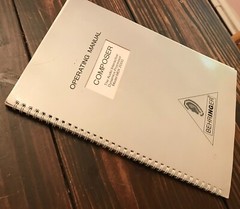 Behringer Composer MDX 2000 „Operating Manual“ ONLY. Circa 1993.