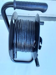 PRO CAT-5e Tactical UTP w/Neutrik Ethercon Digital Cable on reel 200ft