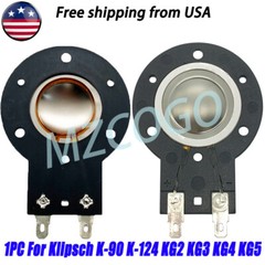 2*For Klipsch KG4, KG4.2, KG4.5, KG5.5 AFT Titanium Tweeter Diaphragm 1″ VCL 8Ω