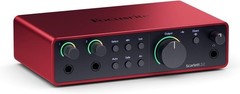 Scarlett 2i2 4th Gen USB Audio Interface for Recording, Songwriting, Streaming a