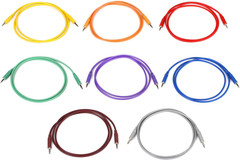 CMM-890 Eurorack Patch Cables 8-Pack – 3 Feet, Assorted Colors