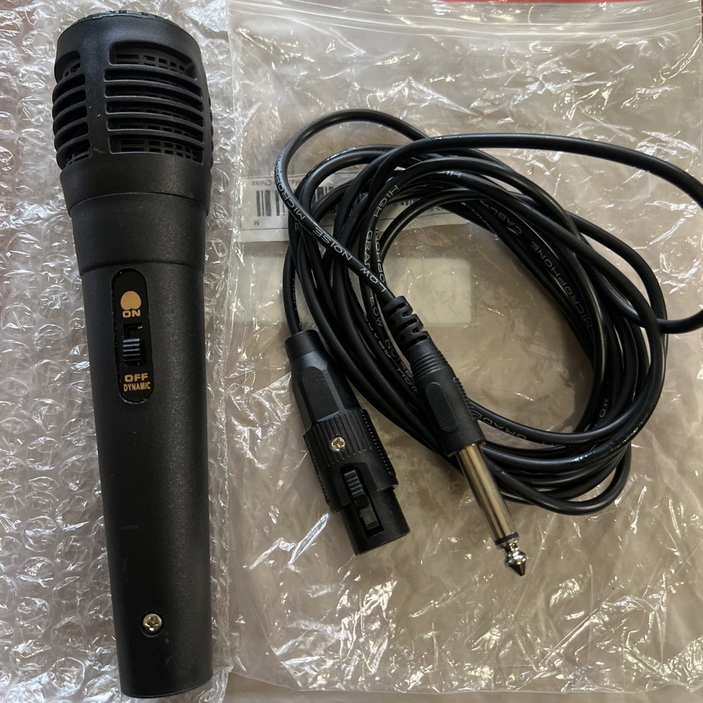 Microphone with 9.5 ft XLR Female to TRS Male Cable adapter High Grade Low Noise
