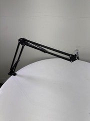 Unbranded Adjustable Microphone Suspension Boom Scissor Arm Stand