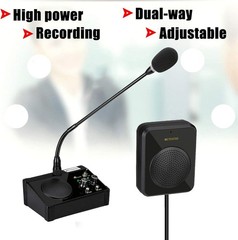 Retekess TW106 Window Intercom, Loud Speaker, Support External Microphone, Inter