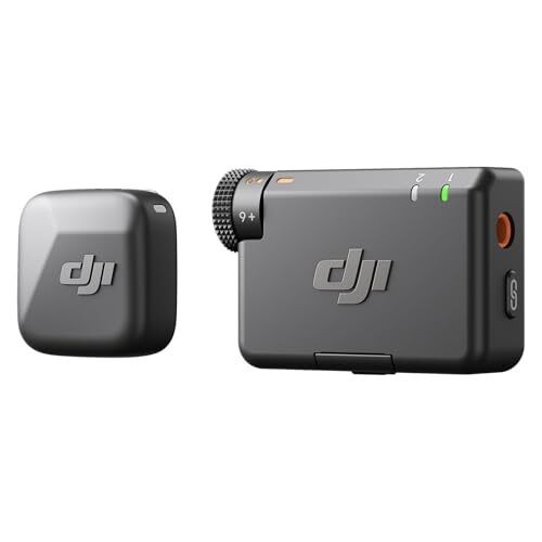 DJI Mic Mini (1 TX + 1 RX) Wireless Microphone Ultra Light Audio Noise