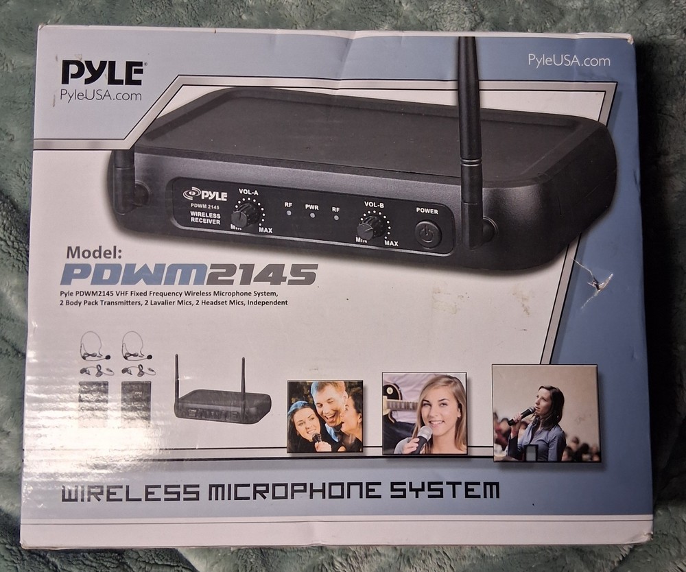 Pyle PDWM2145 VHF Wireless Microphone System