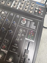 professional compact mixer, ST802DSPU, CE, used, untested, powers up