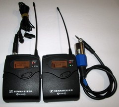 SENNHEISER SK 100 G3, EK 100 G3 A band ME-2 Wireless Transmitter & Receiver