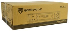 Rockville RPA60BT 1000w Home Theater Bluetooth Receiver+2 x 21 Band Equalizer EQ