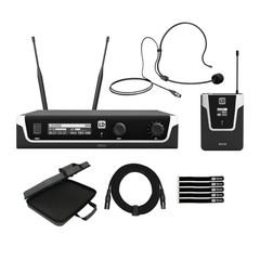 LD Systems U505.1 BPH US Wireless Headset Bodypack Microphone System w Case