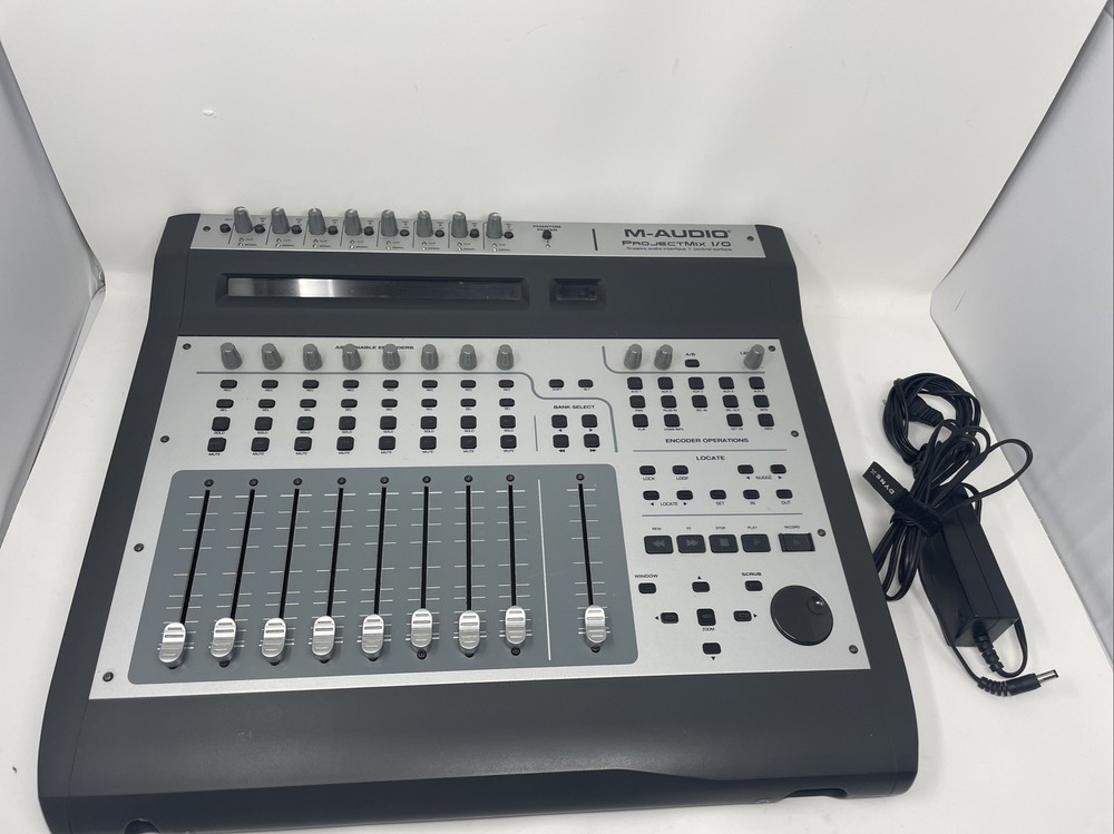 Project Mix I/O Daw Controller and Instrument Interface Firewire by M-Audio Work