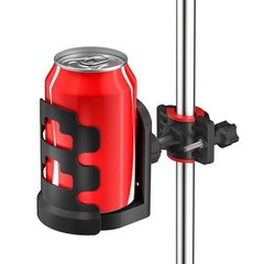 Mic Stand Cup Holder Clamp 360° Rotate Drink Bottle Holder Universal