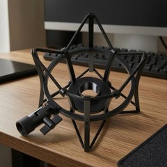 Condenser Mic Shock Mount Circular Frame Audio Accessory Vibration Reducing