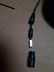 150 FT PRO CAT5E Tactical Shielded w/Neutrik Ethercon RJ45 Digital Audio Cable
