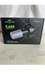 FIFINE Dynamic Microphone, XLR/USB Podcast Recording PC Microphone K688