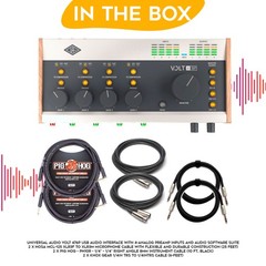 Universal Audio VOLT-476P USB Audio Interface with Cables