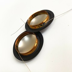 2 AFT Titanium Dome Tweeter Diaphragms for Celestion SP5875, DL4, DL8 1″ VCL 8Ω