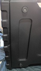 Gator Pro Series 4U Rack Case Molded Plastic Black Carry Handle Large 23″23″12″