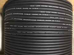 Rapco Horizon MIC1.K 24GA Balanced Microphone Cable – 1000ft Spool (USA Made)