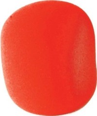 Foam Ball Type Microphone Windscreen Red Flexible Foam for Vocal Performances