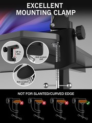 QuadCast 2 Boom Arm, Mic Arm Microphone Arm for HyperX QuadCast 2 with HyperX…
