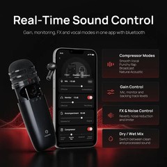HISONG AirStudio S1 Mobile Recording System – New Wireless Microphone 6 IN 1