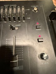 Radio Shack 7 Band Equalizer 3 Channel Stereo Sound Mixer 32-3012 Tested/Working