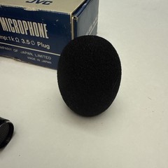 JVC Electret Condenser Stereo Microphone Model MU-203E – IMP 1k – Excellent