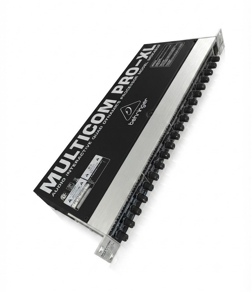Behringer Multicom Pro-XL MDX4600 4-Ch Compressor/Limiter/Gate 1U XLR