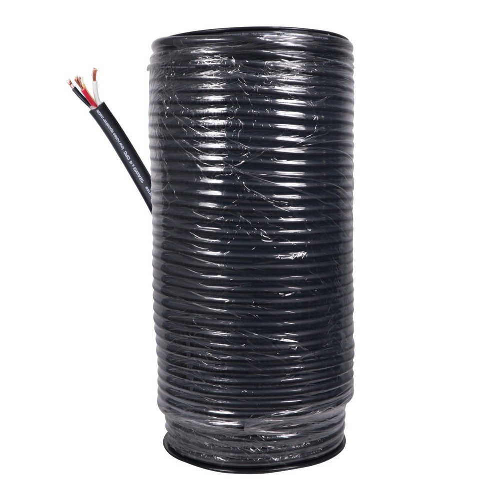 PROX Speaker Cable Spool 4 Conductor 500 ft High Performance 12 AWG Cable