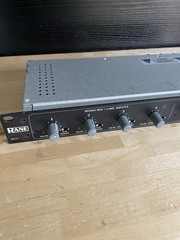 RANE MLM 82S Stereo Mic/Line Mixer (4 Mic/8 Line) w/ Power Cable