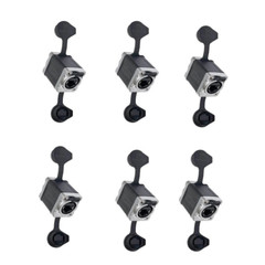 6 RJ45 Cat 5 Ethernet Cat 5 Adapters w/ Waterproof Protect Covers