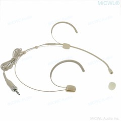 MiCWL OM62 Wired Omnidirectional Headset Microphone for Sennheiser Mics System