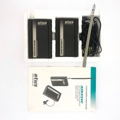 VHF Wireless Lavalier Condenser Microphone Video Camcorder System ATUS ATR45W