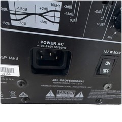 JBL 305P MkII Studio Monitor, Powered, XLR Input, Black, Amplified