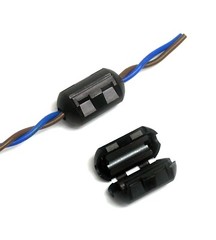 2pc Clip On EMI Ferrite Core LF-50 φ16x29mm h=5mm * AC Power Line / Signal Cable