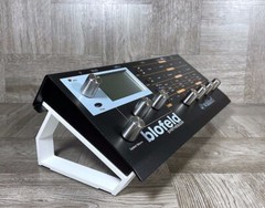 35º Stands for Waldorf Blofeld or Pulse 2 Desktop Synths – WHITE – US Seller