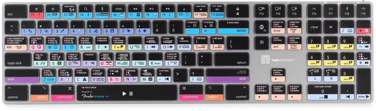 LogicKeyboard Titan Wireless Keyboard for Fender Studio Pro – Mac