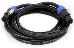 10 ft NL4 F to NL4 F Twist Speaker Cable 2 Conductor 12 AWG F/F MONOPRICE 8769
