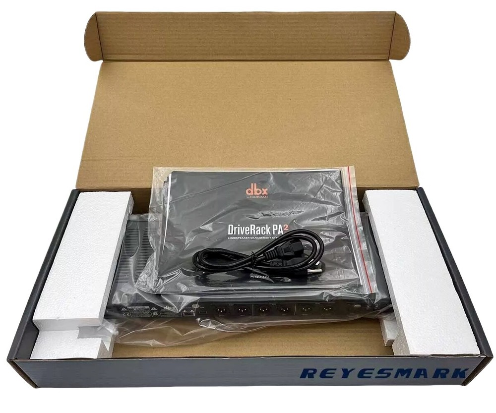 NEW DBX DriveRack PA2 Complete Loudspeaker Management System Black US